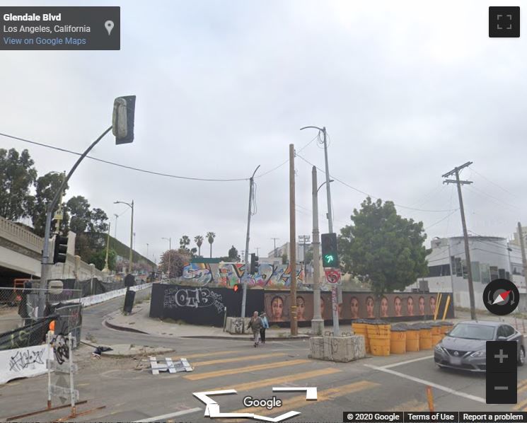 Google map of 101 n. glendale blvd